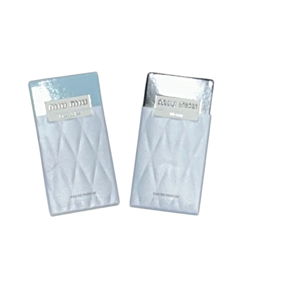 Miu Miu Sky Blue Tote Bag Gift Set With Two Miniature Eau de Parfums